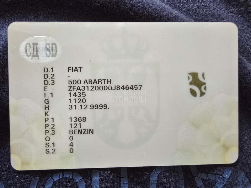 Fiat 500 1.4 abarth