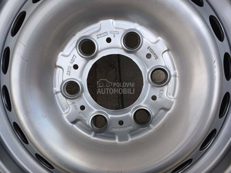 Čelične felne  16" 6 x 130