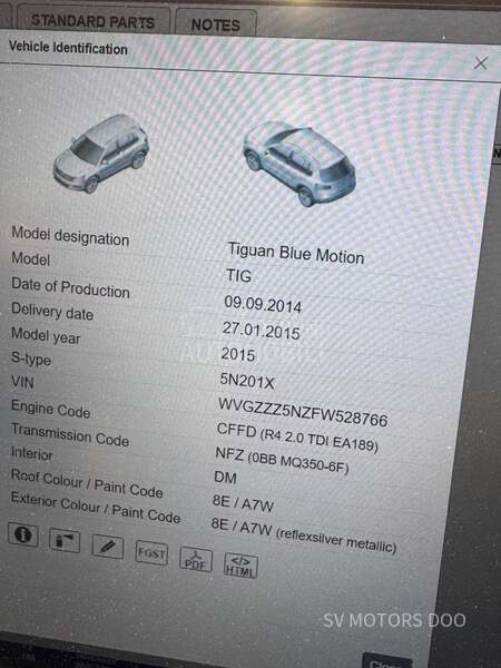 Volkswagen Tiguan 2.0TDI BLUEMOTION