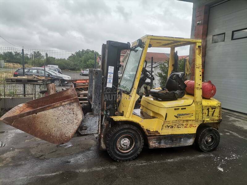 Hyster viljuskar 2,5t gas