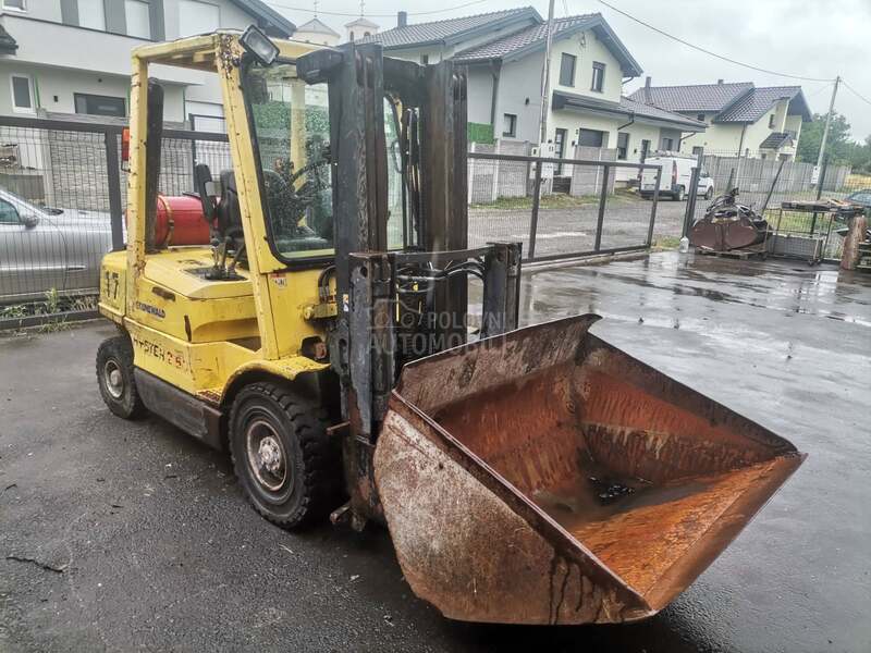 Hyster viljuskar 2,5t gas