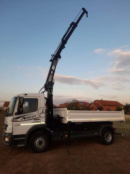 Mercedes Benz ATEGO 1318 KIPER KRAN