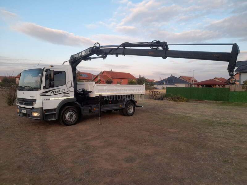 Mercedes Benz ATEGO 1318 KIPER KRAN