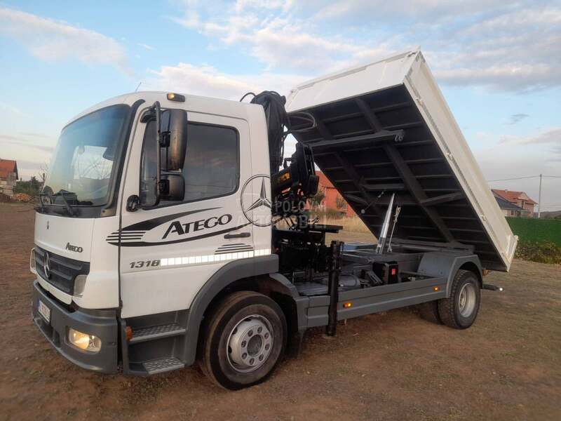 Mercedes Benz ATEGO 1318 KIPER KRAN