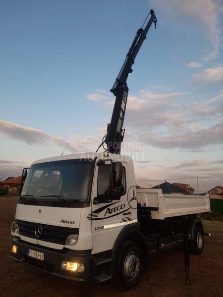 Mercedes Benz ATEGO 1318 KIPER KRAN