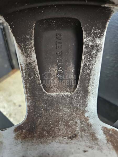 Aluminijumske felne  15" 4 x 100