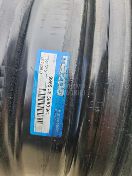 Čelične felne  15" 4 x 100
