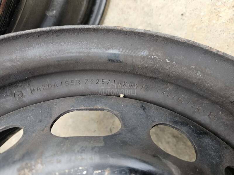 Čelične felne  15" 4 x 100