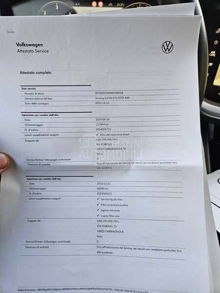 Volkswagen Touareg 3.0TDI VazduhVirtual
