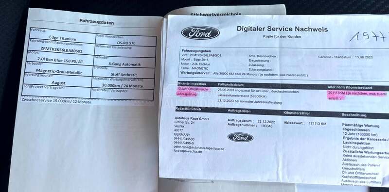 Ford Edge 2.0 TDCI TiTANiJUM