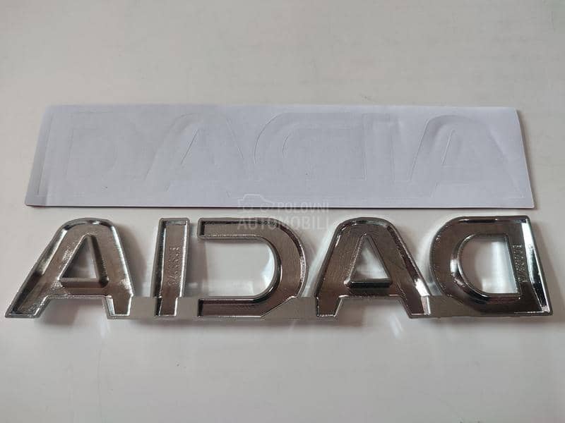 Natpis na gepek vratima