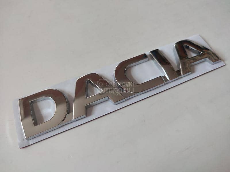 Natpis na gepek vratima