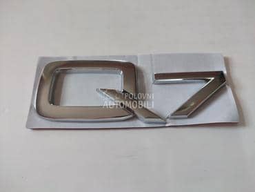 Natpis metalni za Audi Q7