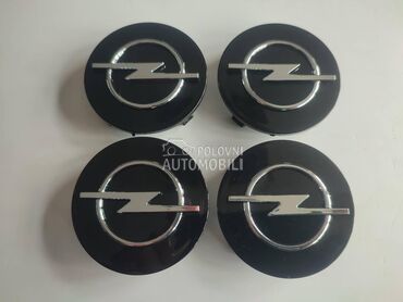 Čepovi alu felne 65mm crni za Opel Astra J, Insignia, Zafira