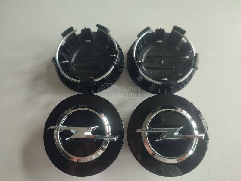 Čepovi za alu felne 55mm crni