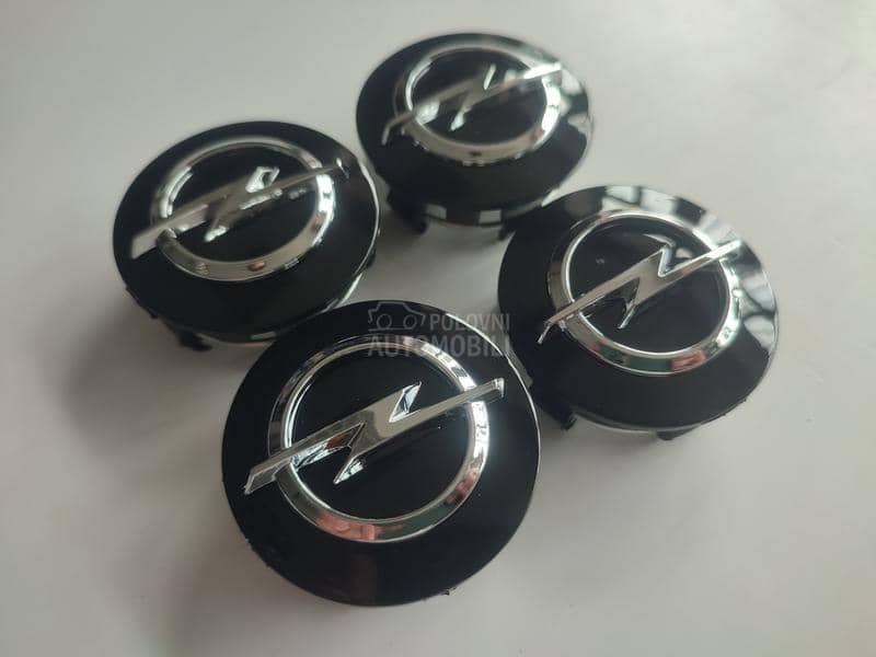 Čepovi za alu felne 55mm crni