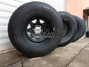 Čelične felne mirage 17" 6 x 139.7