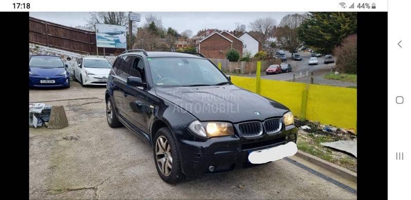 BMW X3 e83 -  kompletan auto u delovima