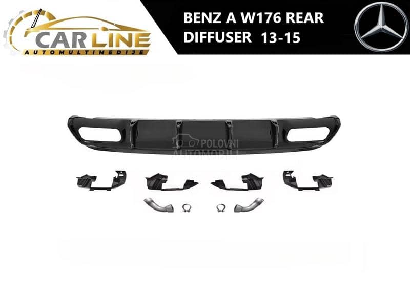 A W176 ZADNJI DIFUZOR