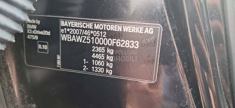 BMW X3 2.0d 190xDrive xLine