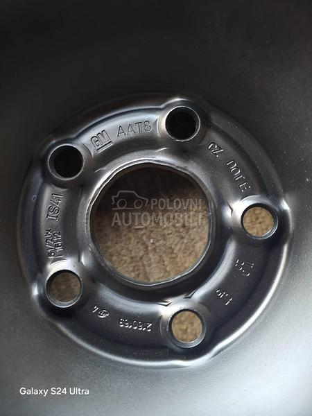 Čelične felne GM 16" 5 x 105