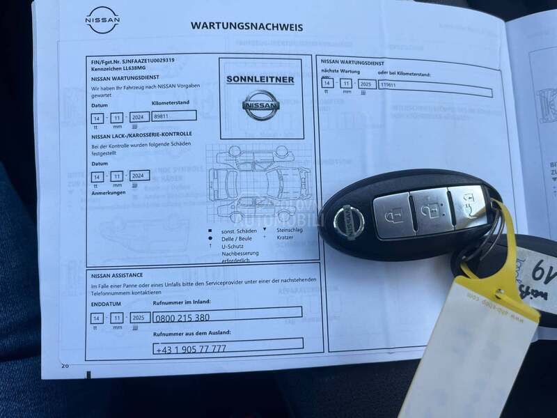 Nissan Leaf Acenta/300domet
