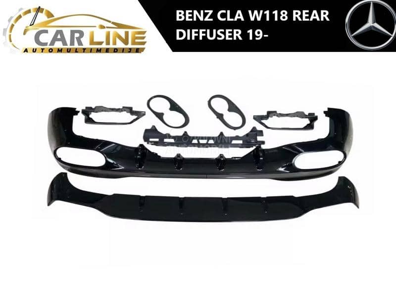 MERCEDES CLA W118 DIFUZOR 19-