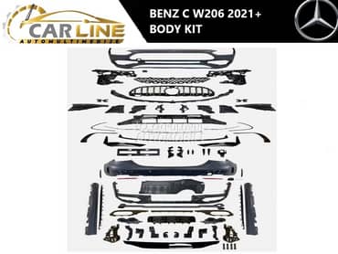 MERCEDES C W206 BODY KIT 21- za Mercedes Benz C 250