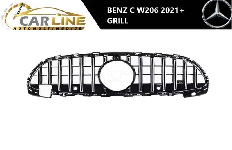 MERCEDES C W206 GRILL 21-
