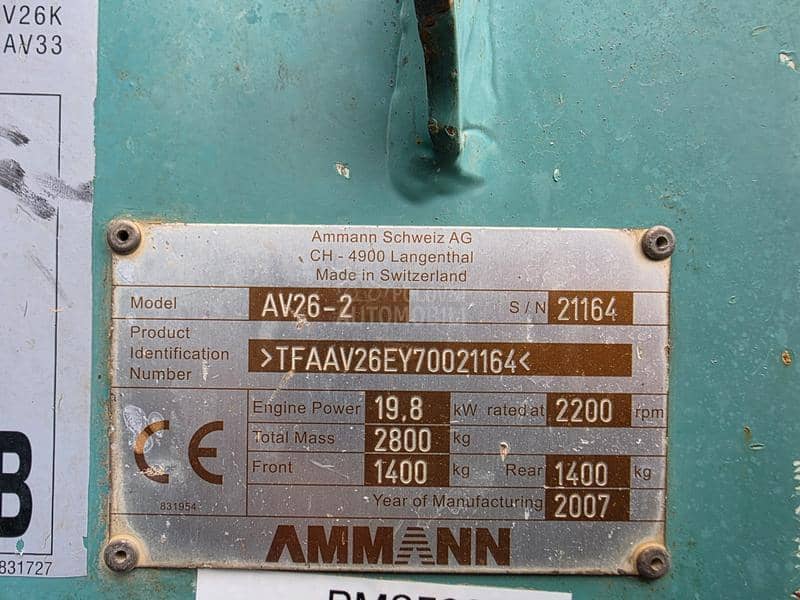 Amman Yanmar AV26.2