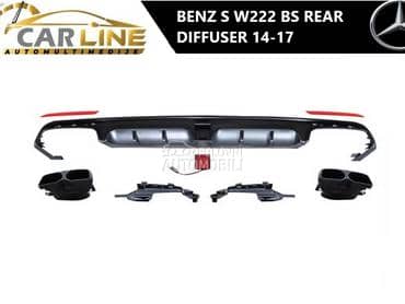 MERCEDES S W222 BS DIFUZOR LED za Mercedes Benz S 220