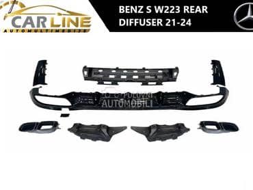 MERCEDES S W223 ZADNJI DIFUZOR za Mercedes Benz S 220