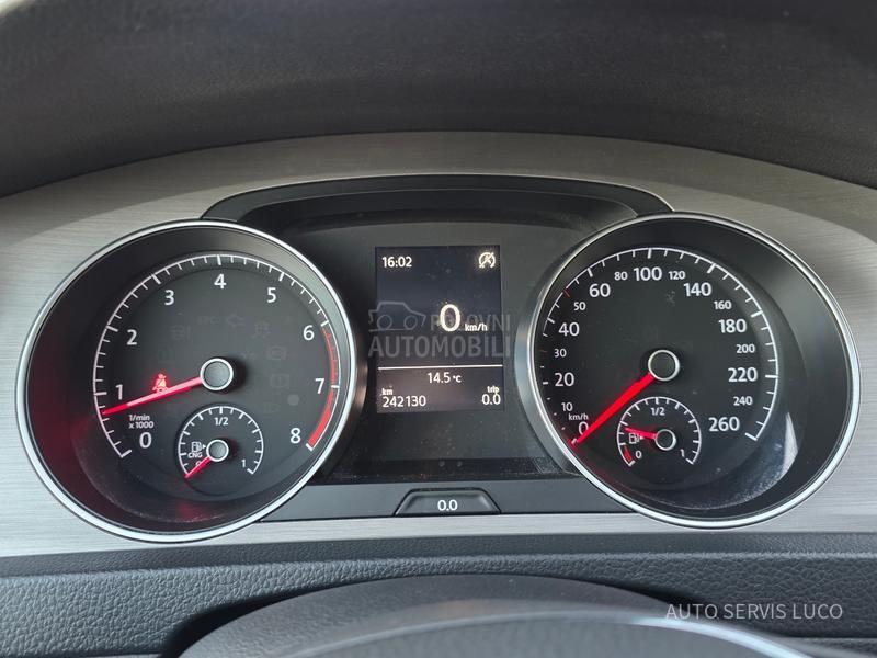 Volkswagen Golf 7 1.4 TGI s ervisiran