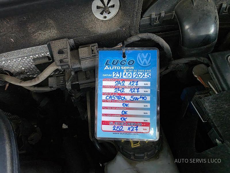 Volkswagen Golf 7 1.4 TGI s ervisiran