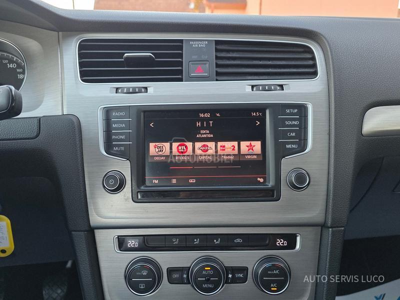 Volkswagen Golf 7 1.4 TGI s ervisiran