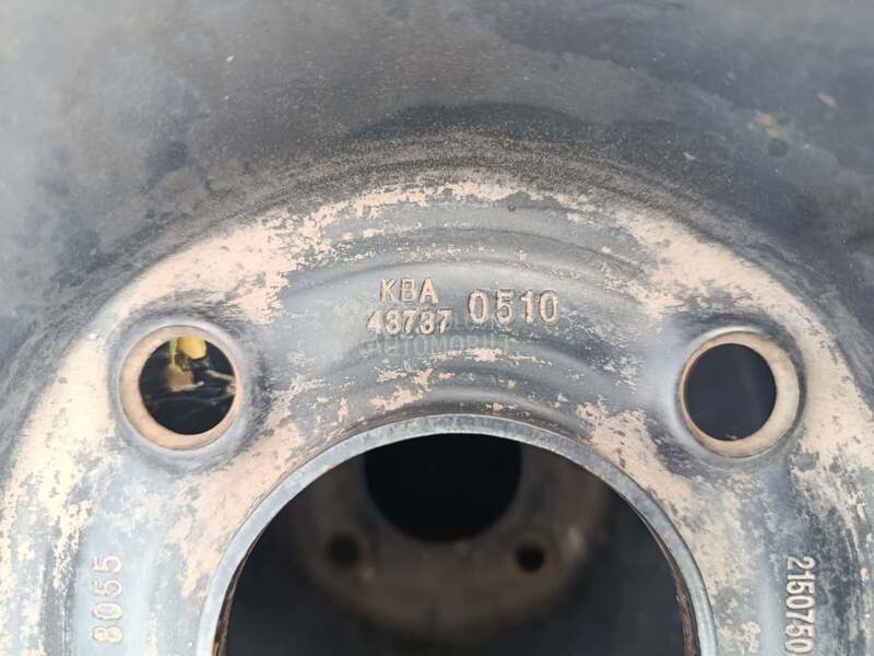 Čelične felne Peugeot Citroen 15" 4 x 108