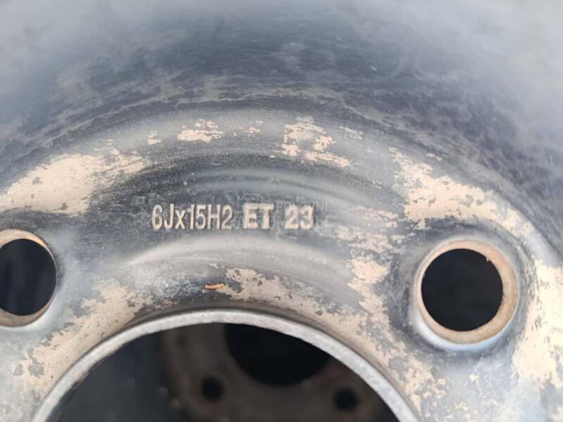 Čelične felne Peugeot Citroen 15" 4 x 108