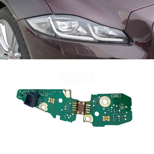 LED plocica, LED DRL levi far