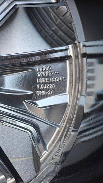 Aluminijumske felne Megane 20" 5 x 114.3