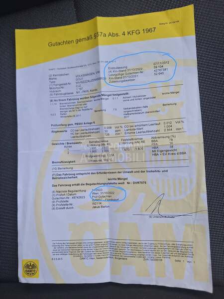 Volkswagen Golf 7 P R E P O R U K A