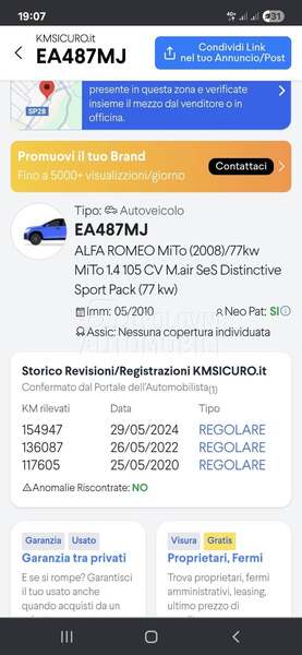 Alfa Romeo MiTo 1.4 105 MULTIAIR