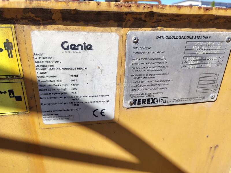 Genie GTH 4018SR ROTO