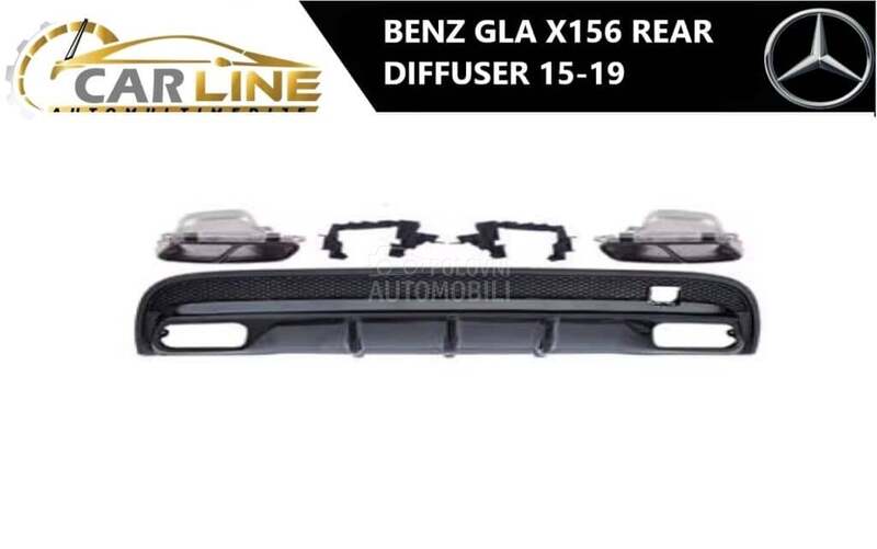 MERCEDES GLA X156 DIFUZOR