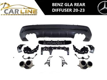 MERCEDES GLA ZADNJI DIFUZOR za Mercedes Benz GLA 180