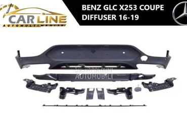 MERCEDES GLC COUPE DIFUZOR za Mercedes Benz GLC 200