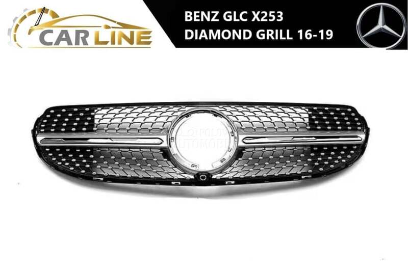 MERCEDES GLC X253 DIAMOND GRIL