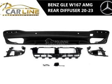 MERCEDES GLE W167 AMG DIFUZOR za Mercedes Benz GLE 250