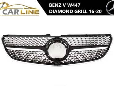 MERCEDES V W447 DIAMOND GRILL za Mercedes Benz V 250