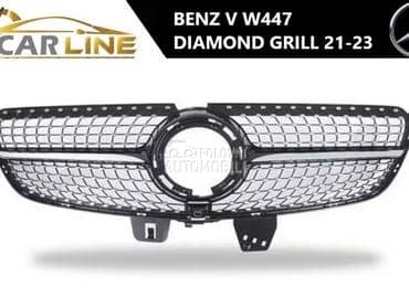 MERCEDES V W447 DIAMOND GRILL za Mercedes Benz V 250