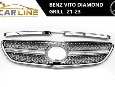 MERCEDES V VITO DIAMOND GRILL za Mercedes Benz V 300